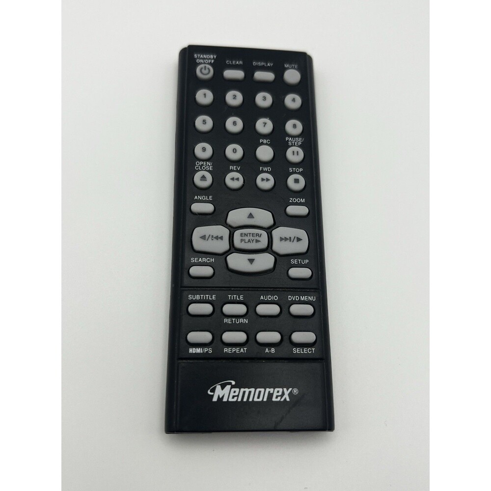Memorex DVD Player Remote MVD2050-BLK Replacement Untested AS IS